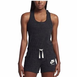 Nike Vintage-Style Romper Heather Blue L